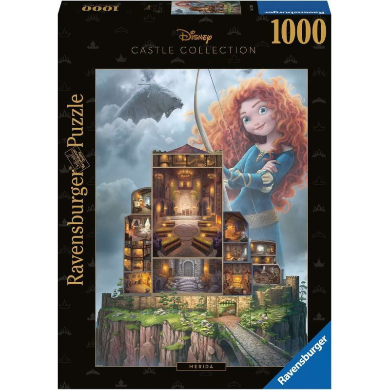 Ravensburger Disney pilių kolekcija Merida 1000 detalių