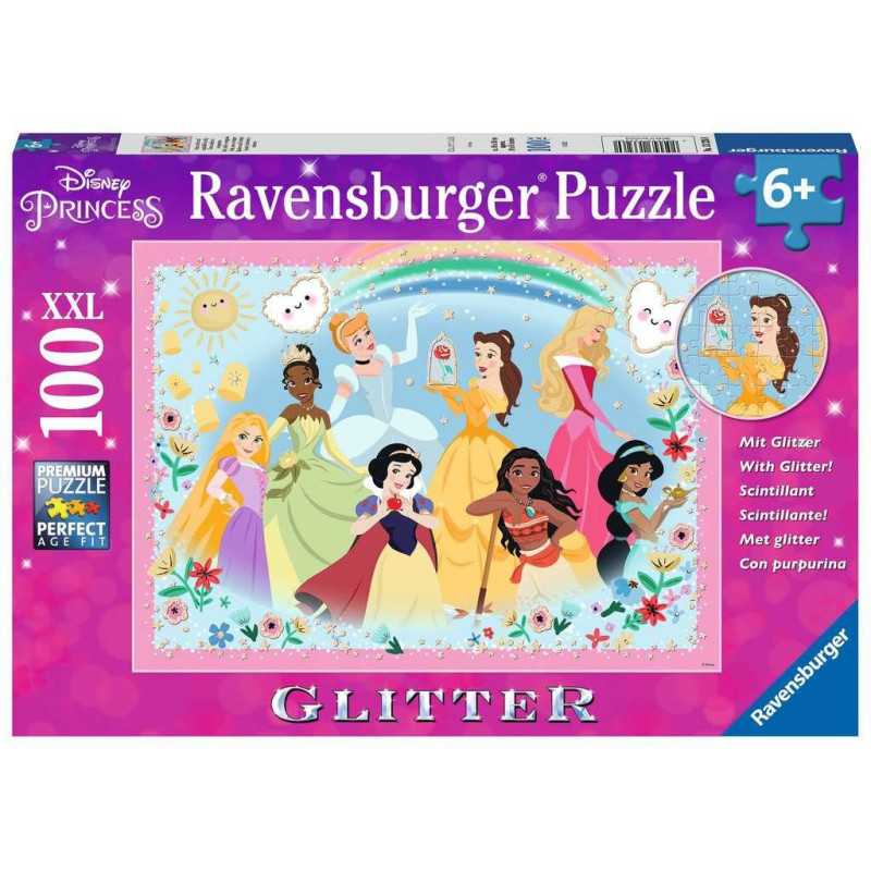 Ravensburger Blizganti Disney Princesės XXL 100 detalių