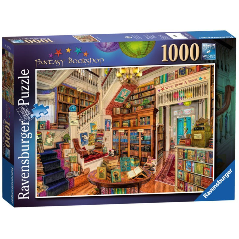 Ravensburger Fantasy Bookshop 1000 detalių