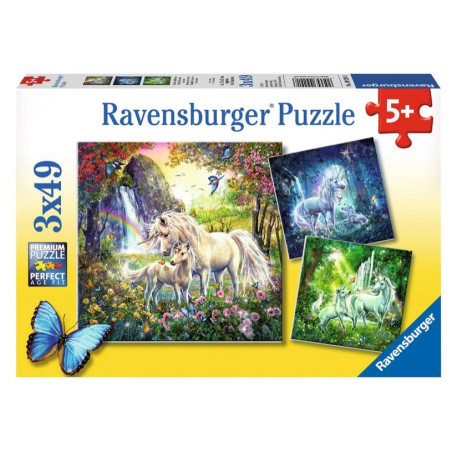 Ravensburger Gražieji vienaragiai 3*49 detalės