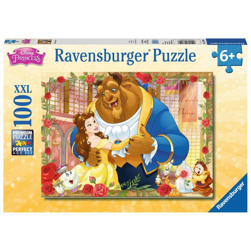 Ravensburger Gražuolė ir Pabaisa XXL 100 detalių