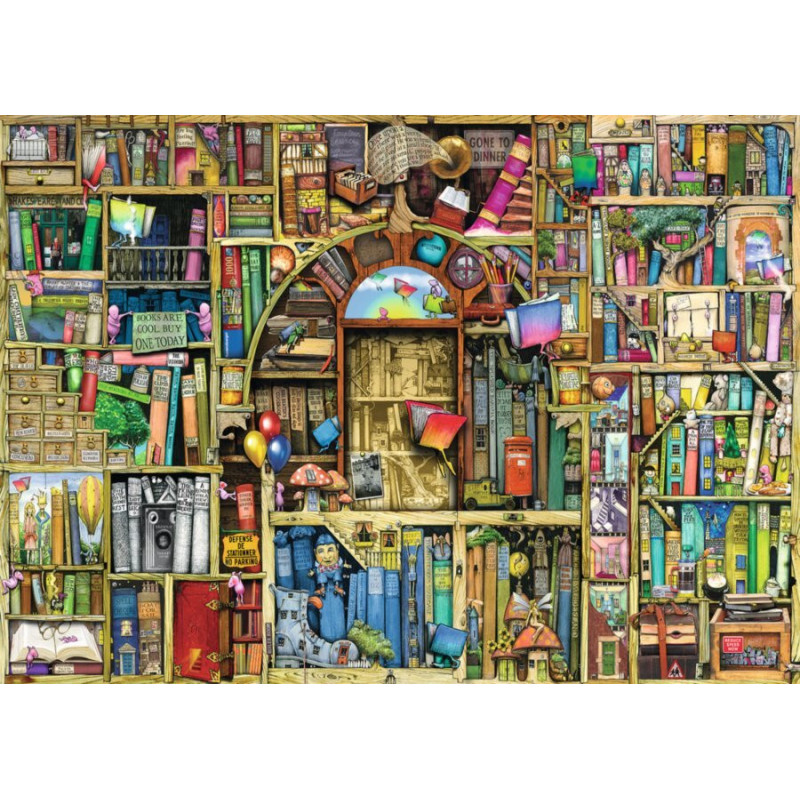 Ravensburger Keistas knygynas 2, 1000 detalių