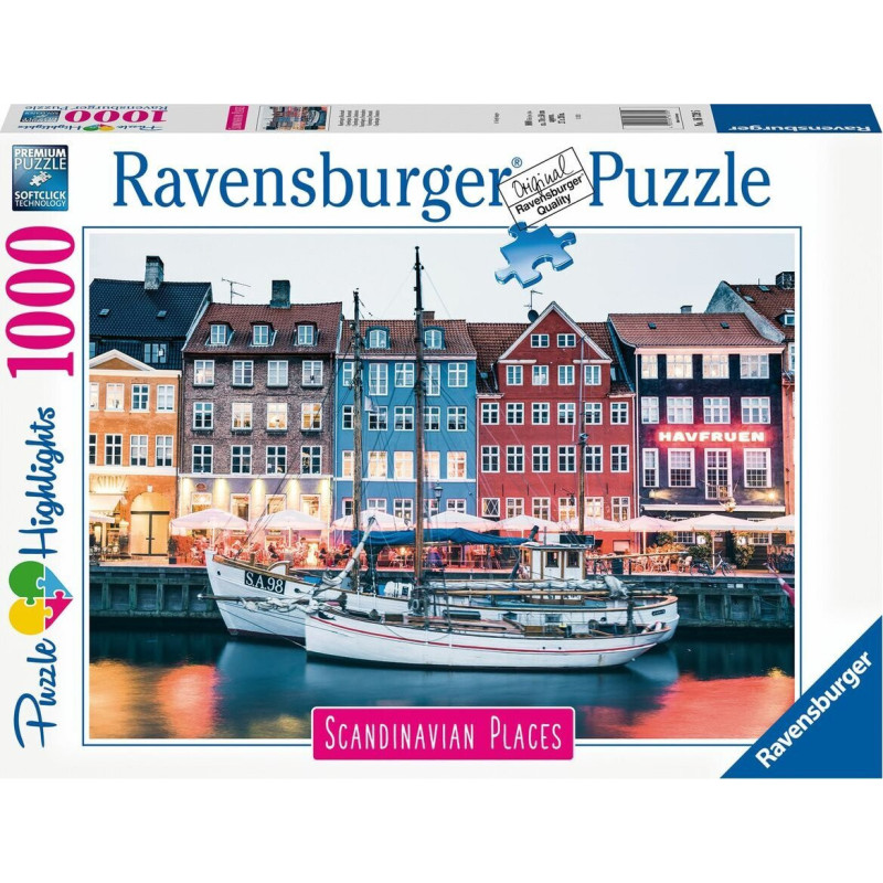 Ravensburger Kopenhaga 1000 detalių