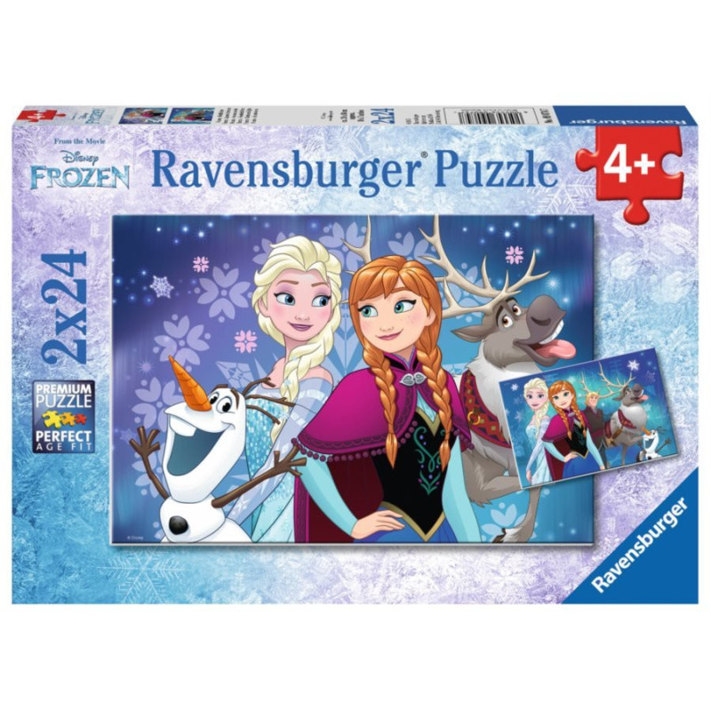 Ravensburger Ledo šalis 2*24 detalės