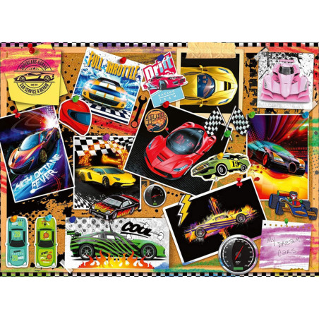 Ravensburger Lenktyninių automobilių lenta XXL 100 detalių