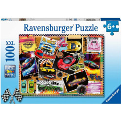 Ravensburger Lenktyninių automobilių lenta XXL 100 detalių