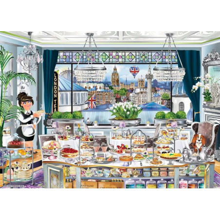 Ravensburger Londono arbatos vakarėlis 1000 detalių