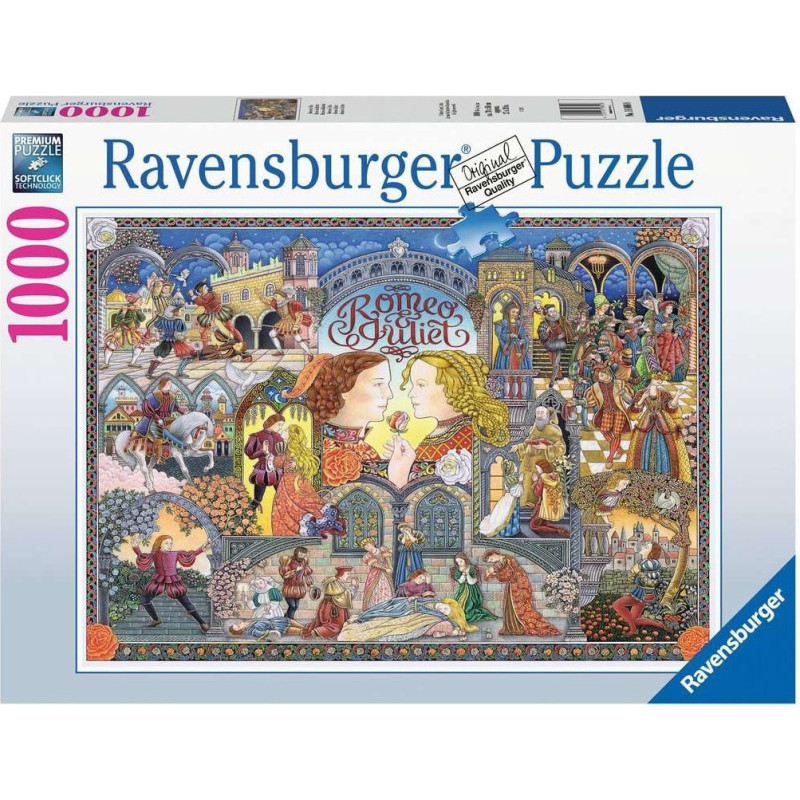 Ravensburger Romeo ir Džiulijeta 1000 detalių
