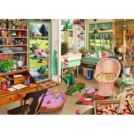 Ravensburger Sodininko pašiūrė 1000 detalių