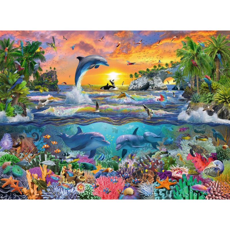 Ravensburger Tropikų rojus XXL 100 detalių