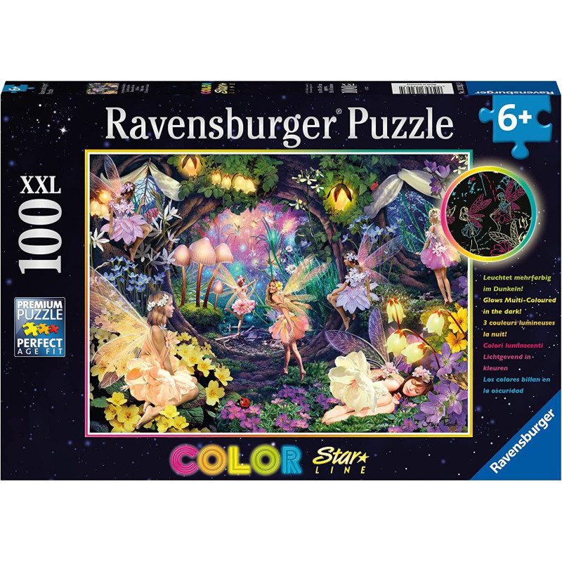 Ravensburger Šviečiančios miško fėjos 100 detalių