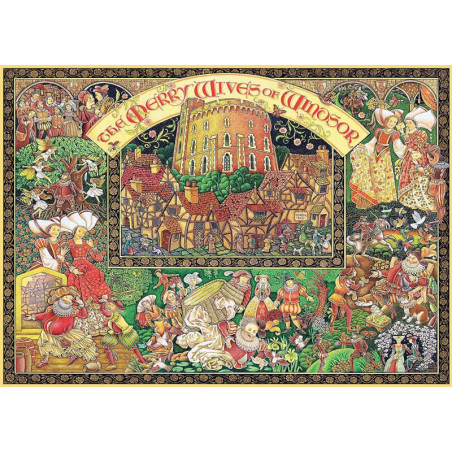 Ravensburger Vindzoro žmonos 1000 detalių