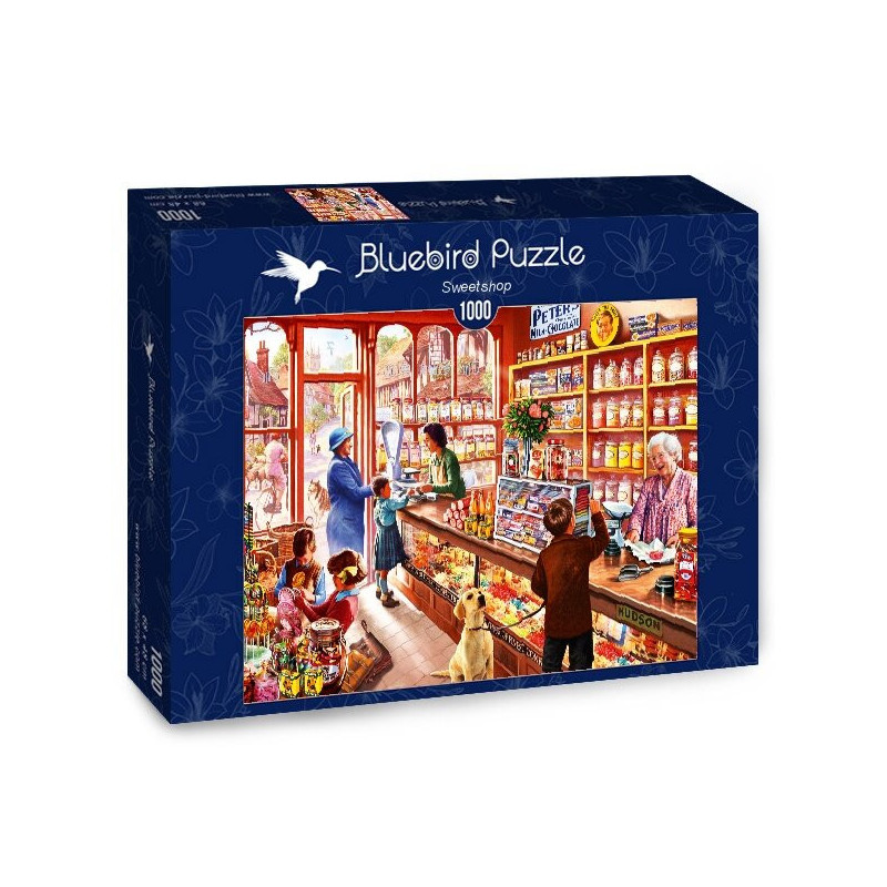 Blue bird Saldumynų parduotuvė/Sweetshop 1000 detalių