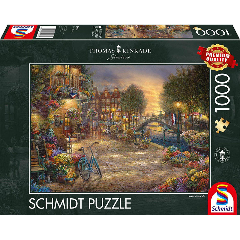 Schmidt Thomas Kinkade Amsterdamas 1000 detalių