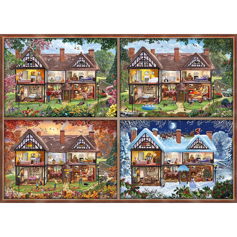Schmidt Houses of four seasons 2000 detalių