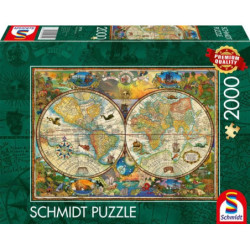 Schmidt Istorinis žemėlapis 2000 detalių