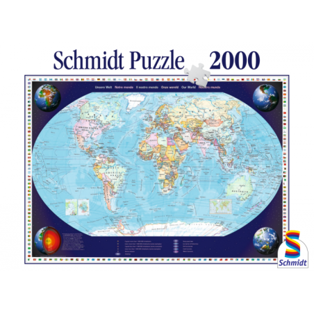 Schmidt Mūsų pasaulis 2000 detalių