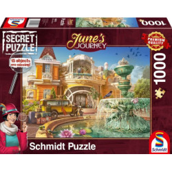 Schmidt Secret Junes kelionė: Orchidėjų turtas 1000 detalių