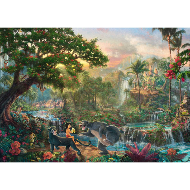 Schmidt Thomas Kinkade Džiunglių knyga 1000 detalių