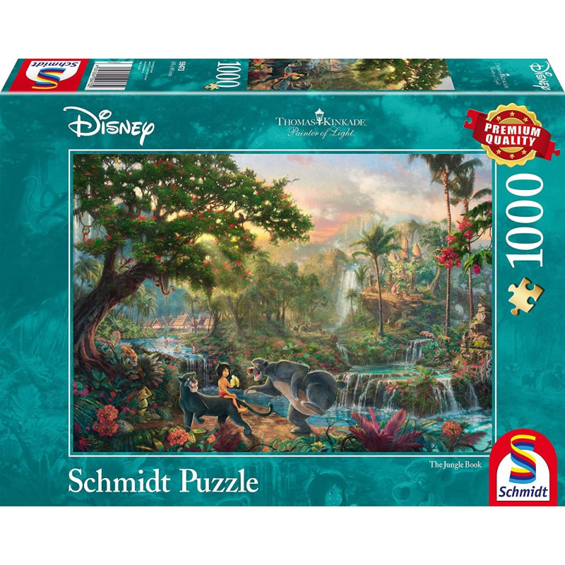 Schmidt Thomas Kinkade Džiunglių knyga 1000 detalių