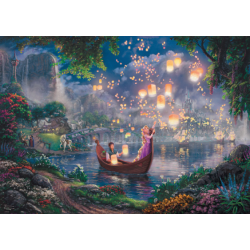 Schmit Thomas Kinkade Auksaplaukė 1000 detalių