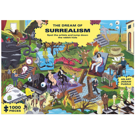 Surrealizmo svajonė 1000 detalių. Pažeista pakuotė