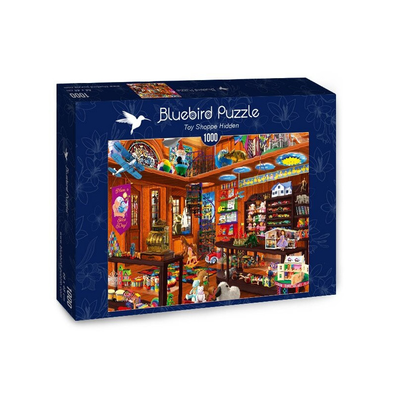 Blue bird Toy shoppe hidden 1000 detalių