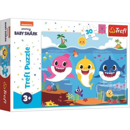 Trefl Baby Shark 30 detalių
