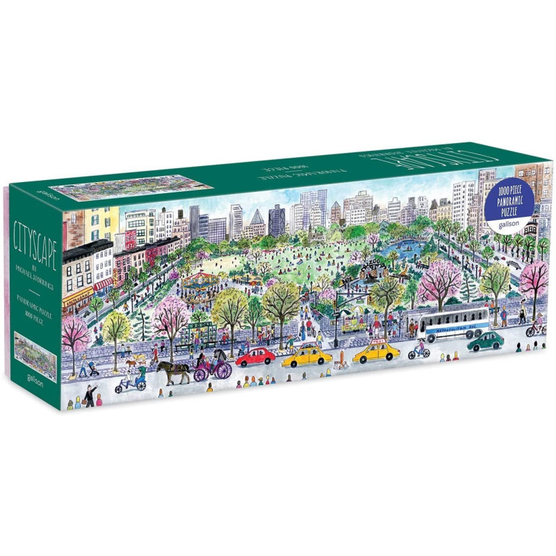 Galison Vaizdas į miestą/City scape 1000 detalių