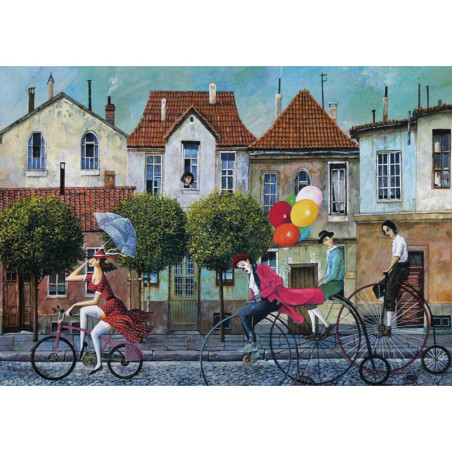 Art puzzle Vienas pedalas/Single pedal 260 detalių