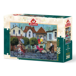 Art puzzle Vienas pedalas/Single pedal 260 detalių