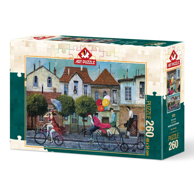 Art puzzle Vienas pedalas/Single pedal 260 detalių