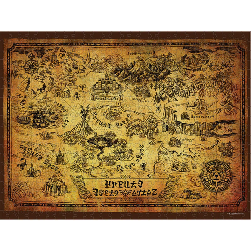 Collector’s puzzle Zeldos legenda 550 detalių