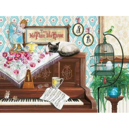 Ravensburger Pianino katė 750 detalių