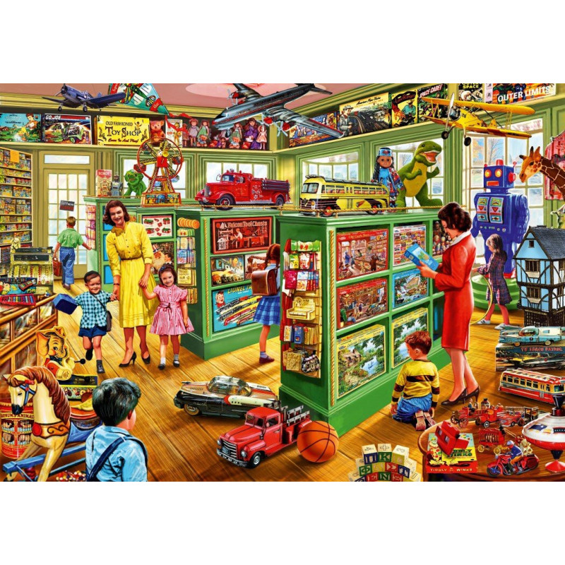 Blue bird Blue bird Žaislų parduotuvės vidus/Toy shop interiors 1000 detalių