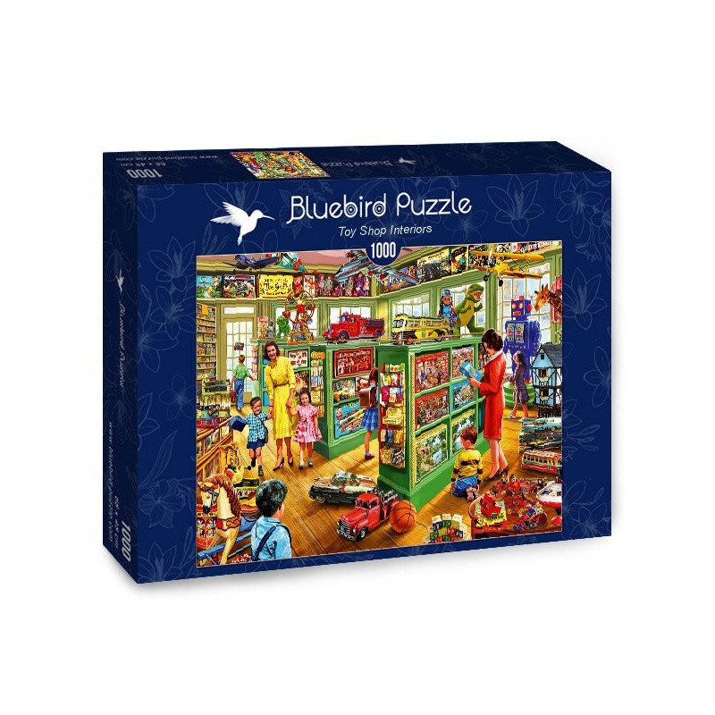 Blue bird Blue bird Žaislų parduotuvės vidus/Toy shop interiors 1000 detalių