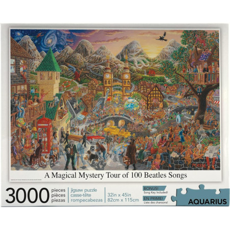 Aquarius Puzzle Beatles Magical Mystery Tour 3000 detalių
