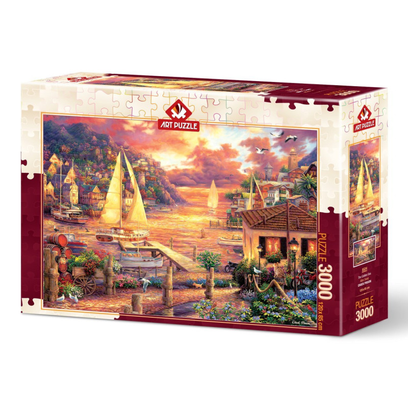 Art puzzle Auksinė jūra 3000 detalių