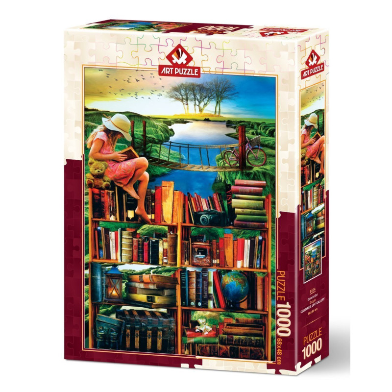 Art puzzle Globetrotter 1000 detalių