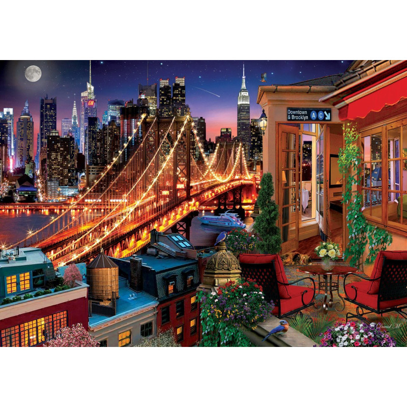 Art Puzzle Terasa Brukline 1500 detalių