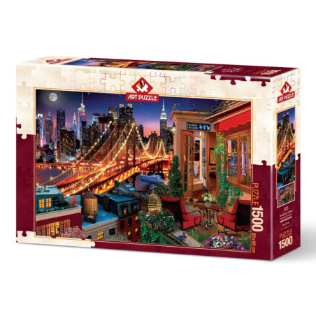 Art Puzzle Terasa Brukline 1500 detalių