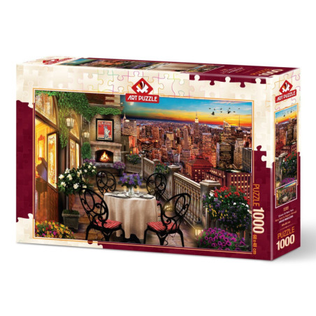 Art Puzzle Vakarienė Niujorke 1000 detalių