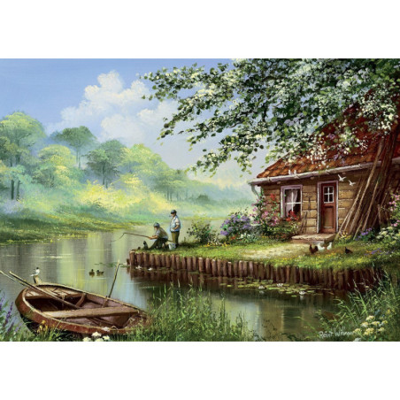 Art puzzle Vakarinė žvejyba 500 detalių