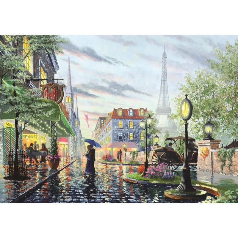 Art puzzle Vasaros lietus, Paryžius 2000 detalių
