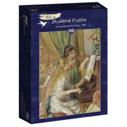 Blue Bird Auguste Renoir Jaunos mergaitės prie pianino 1000 detalių