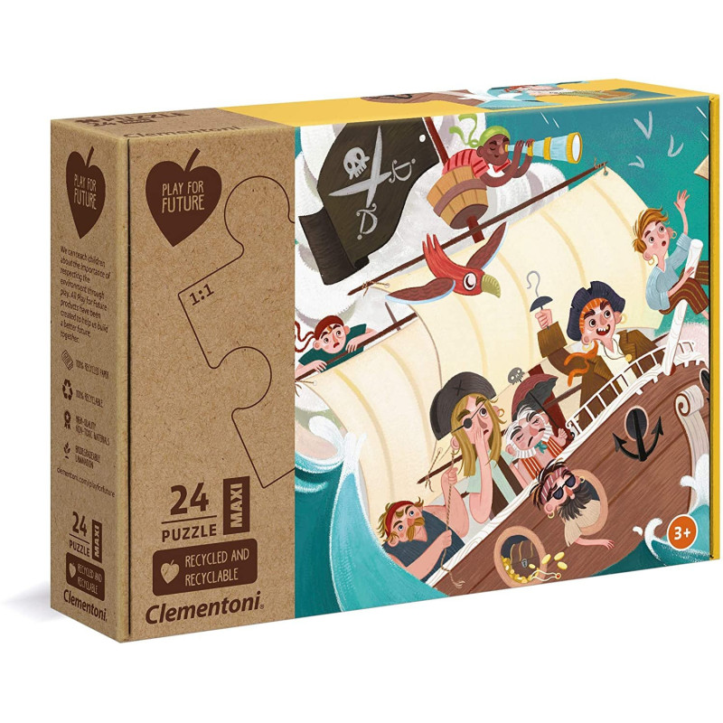Clementoni Maxi Yo Ho Ho 24 detalės